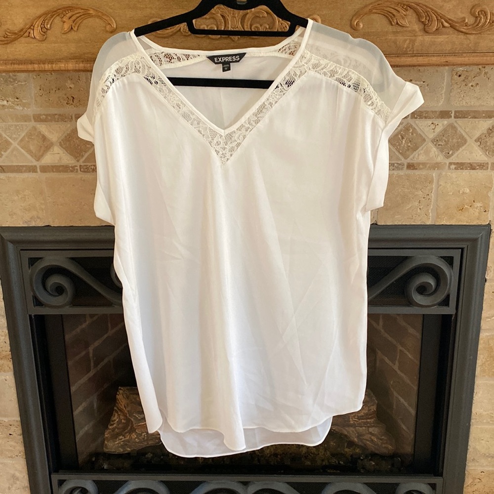 Express blouse size large